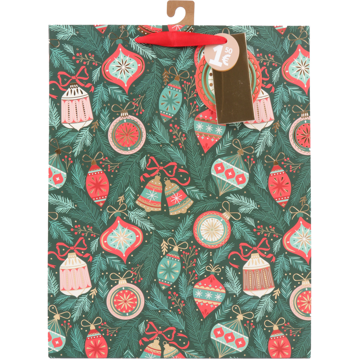 Saco Natal L Winter Christmas Note!