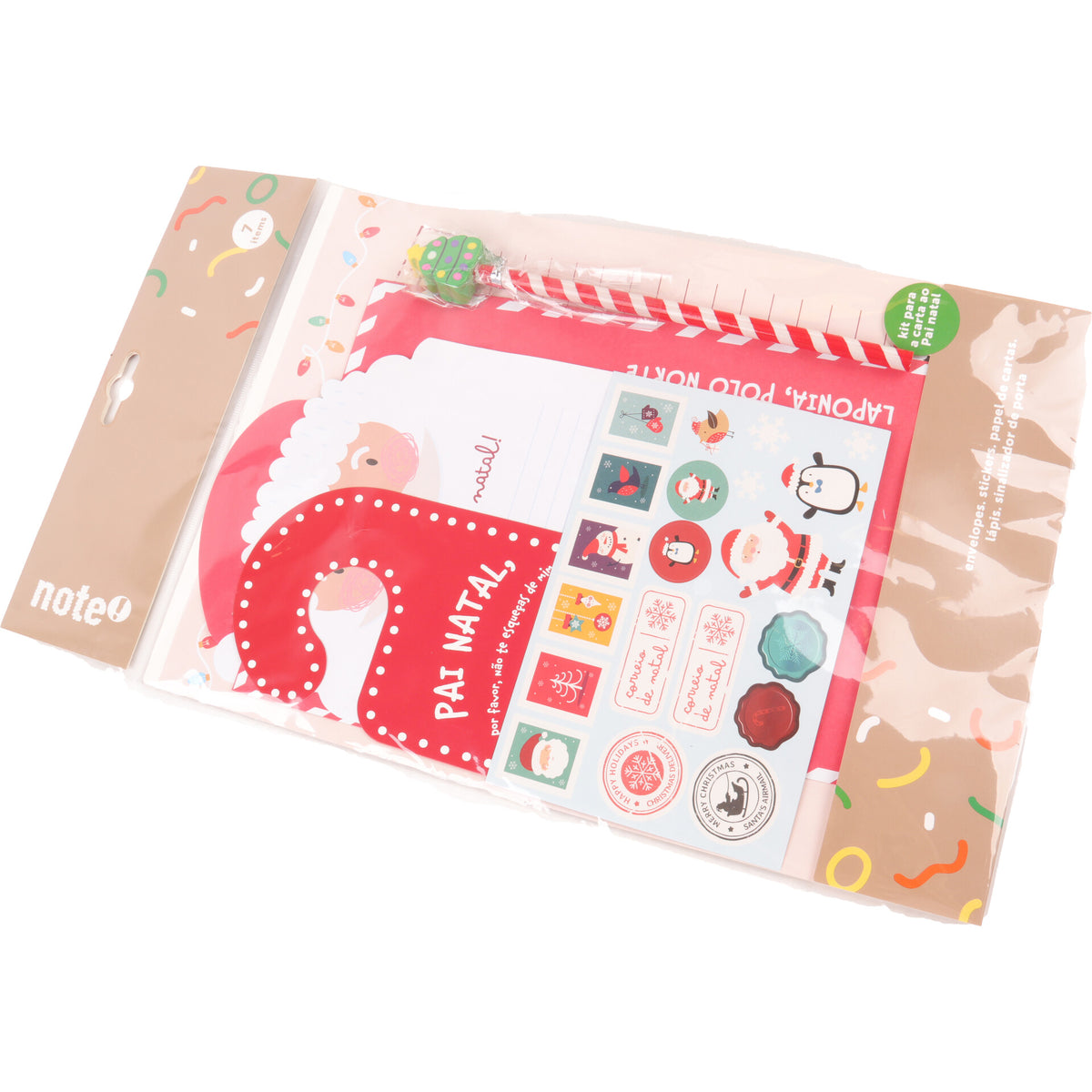 Set Carta Ao Pai Natal Note!