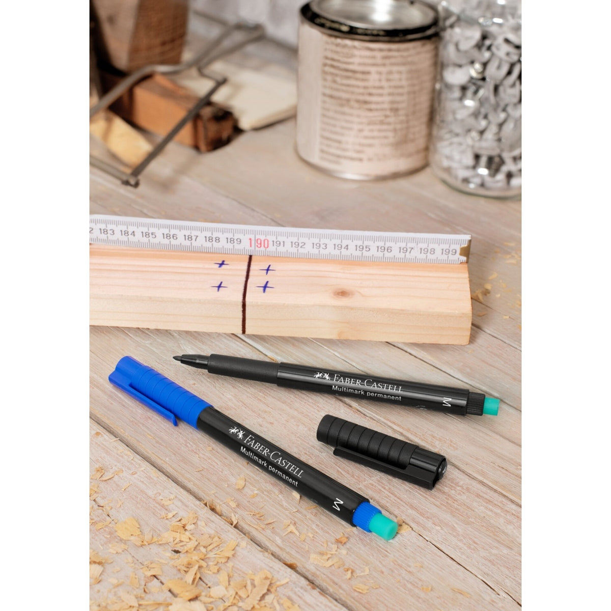 Marcador Permanente Multimark 3 Unidades Faber-Castell