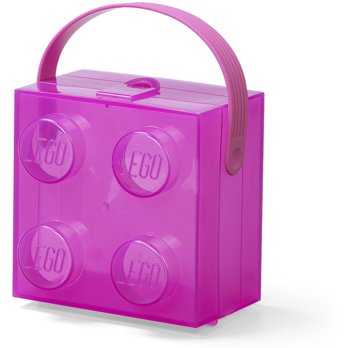 Caixa Para Lanche Violeta Lego