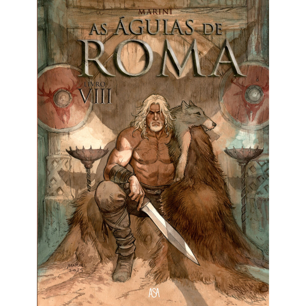 Águias De Roma Viii de Enrico Marini