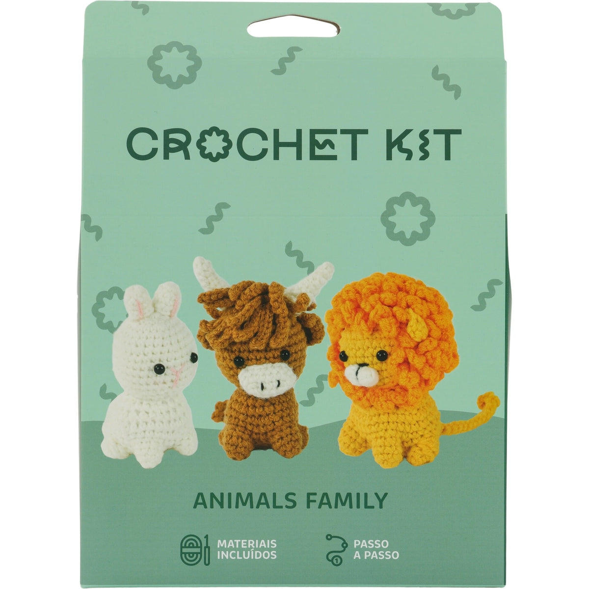 Conjunto Crochet Animals Family