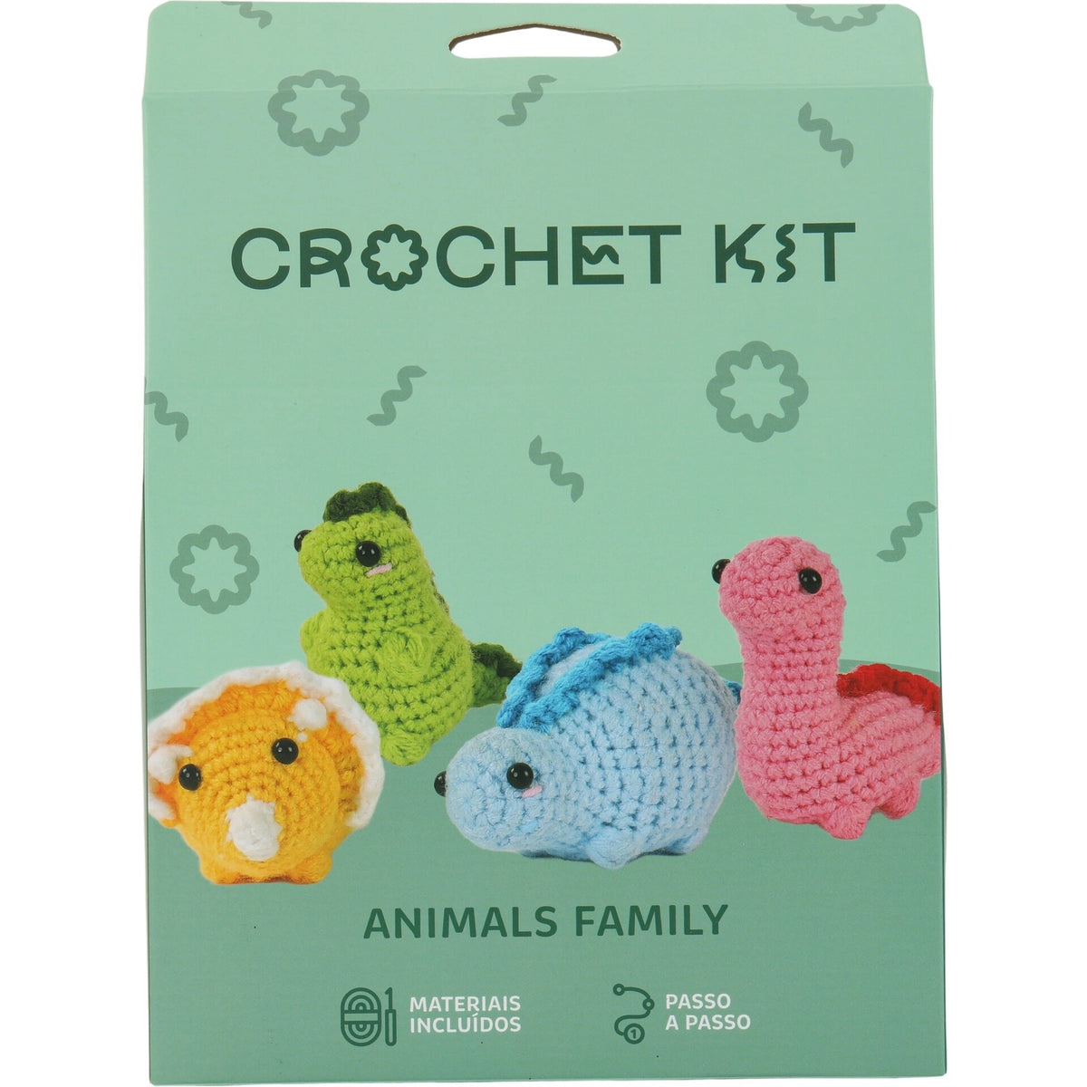 Conjunto Crochet Animals Family