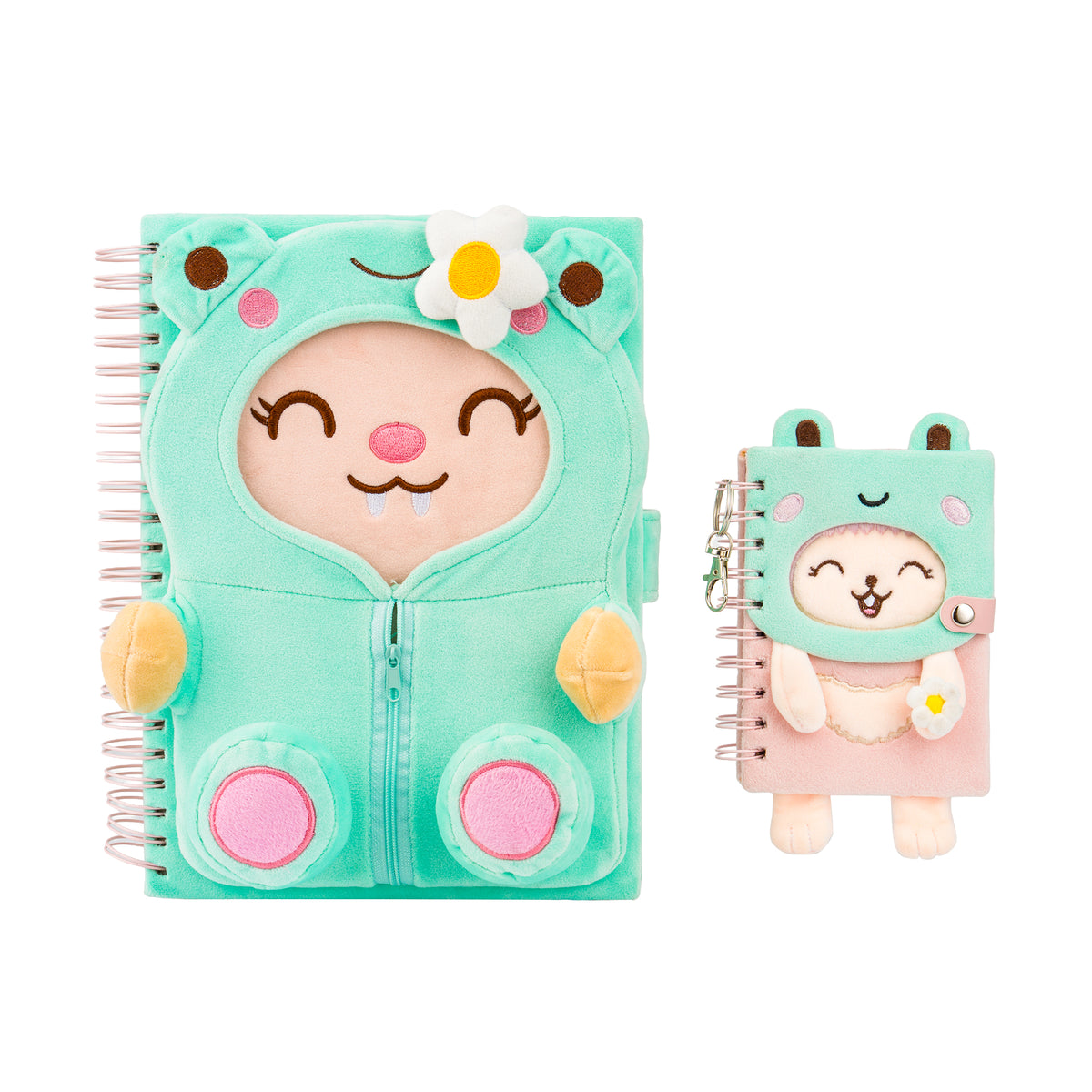 Caderno Formato A5 +Mini Caderno - Furry Frog