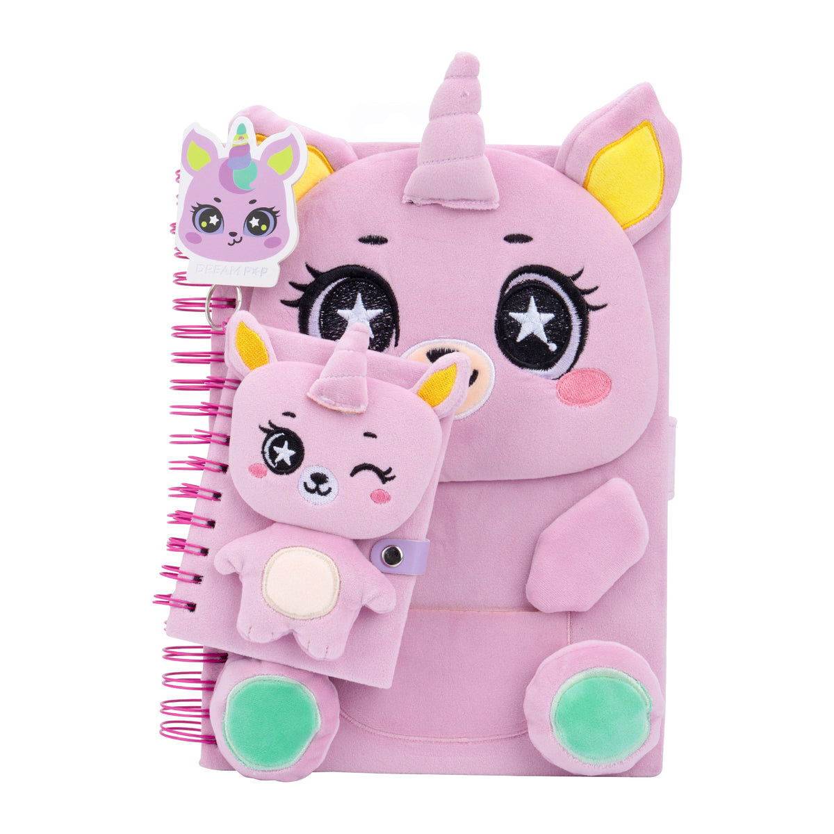 Caderno Formato A5 +Mini Caderno - Furry Unicorn