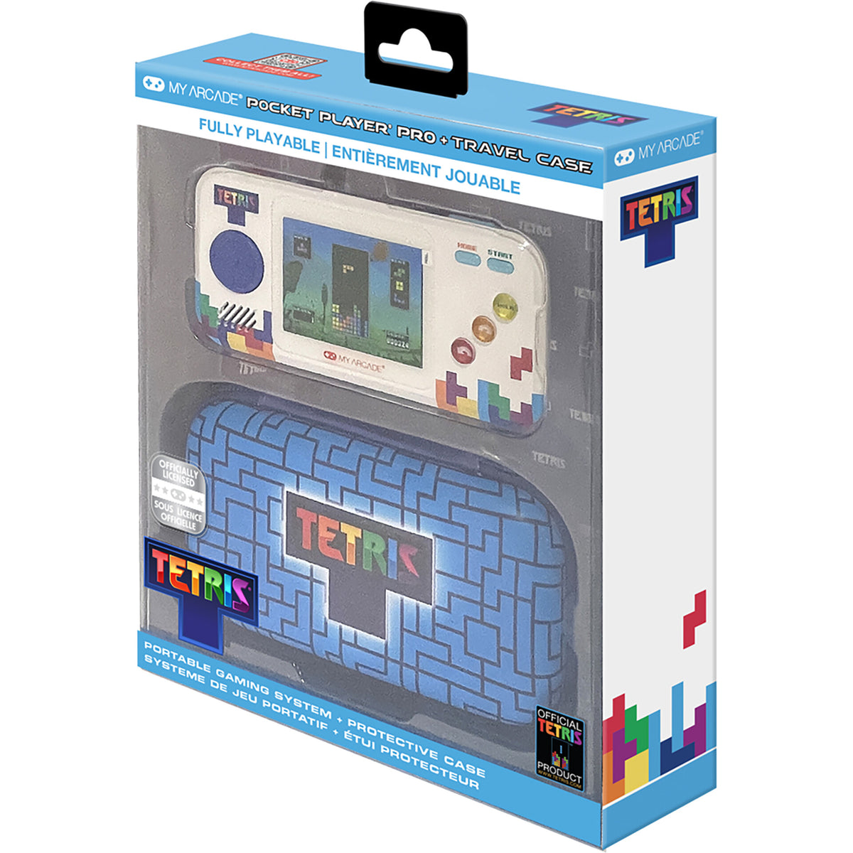 Consola Portátil Tetris Pro Com Bolsa
