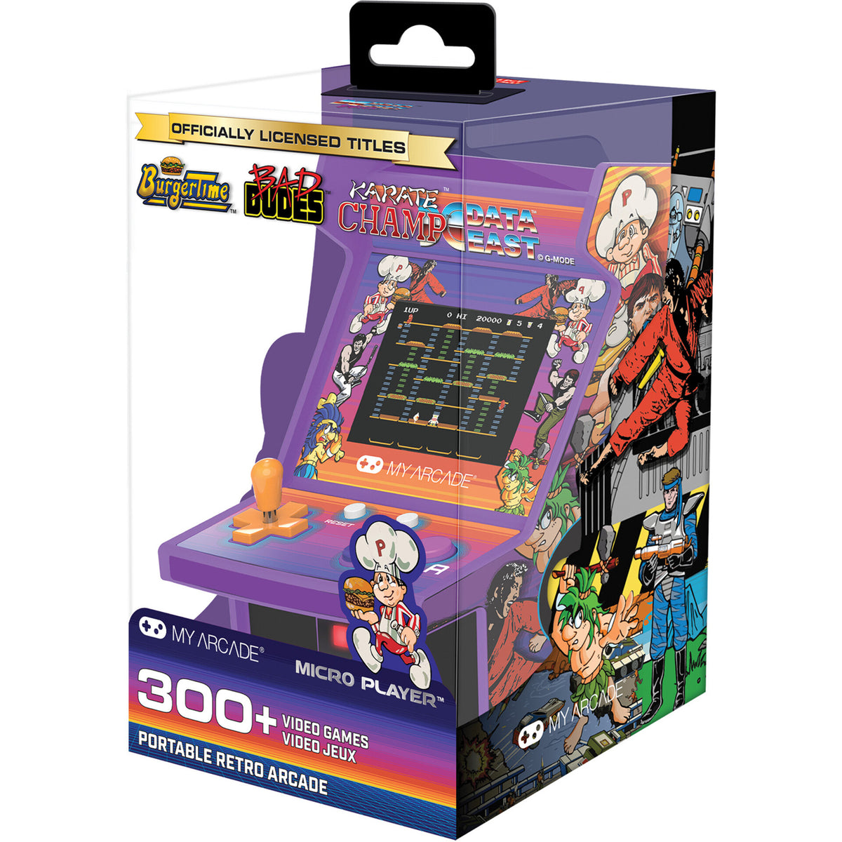 Mini Arcade Retro Data East 308 Jogos