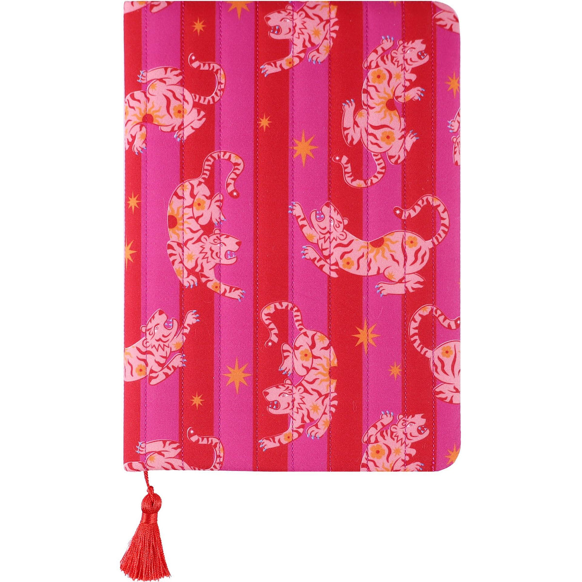 Caderno Formato A5 Tecido - Pink Sunny Jungle
