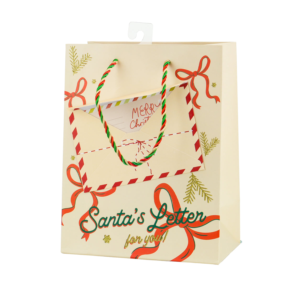 Saco Presente S - Carta Pai Natal