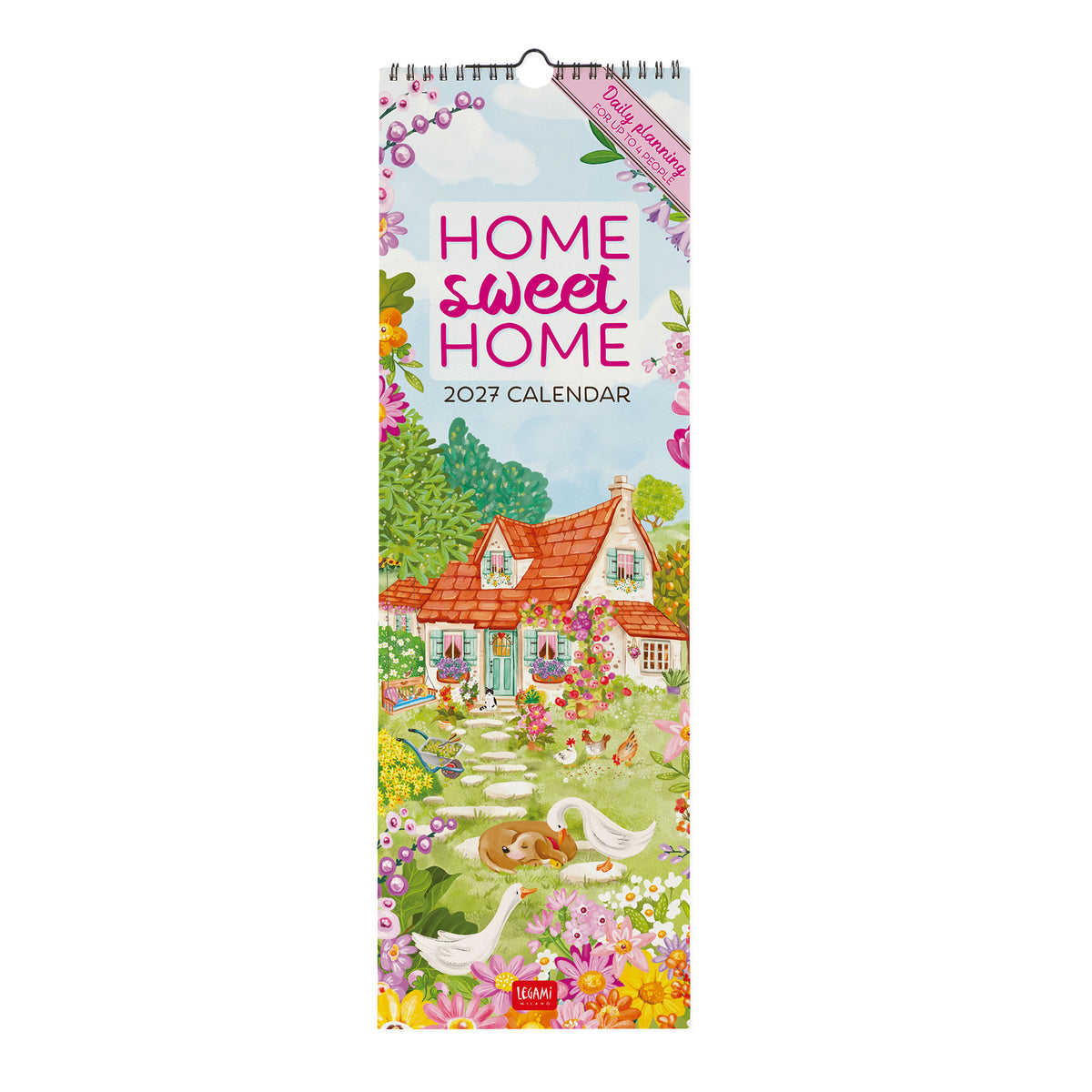 Calendário Parede 2027 15 X50 -Sweet Home