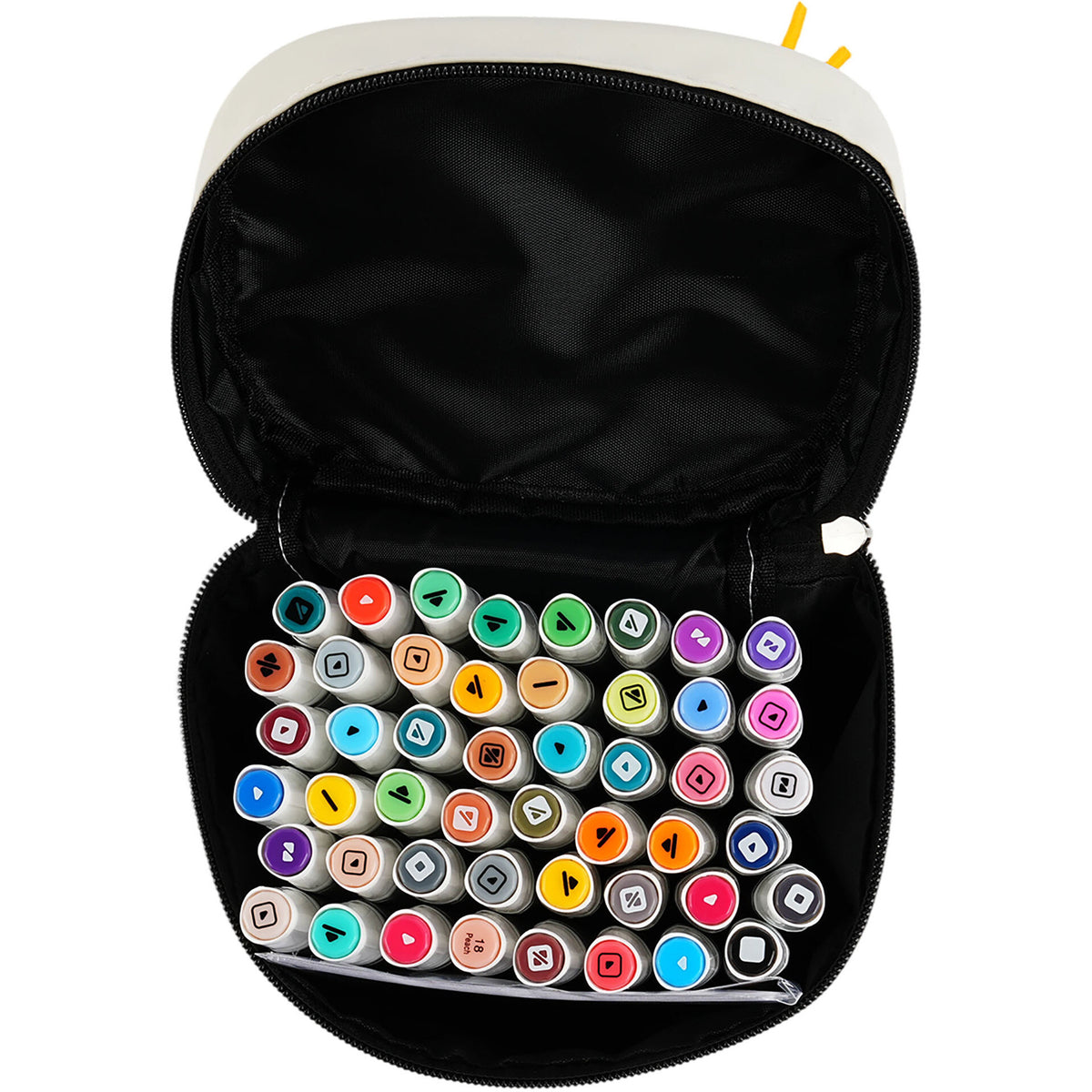Marcador Colorir Duplo+Bolsa+20 F Color 48 Unidades
