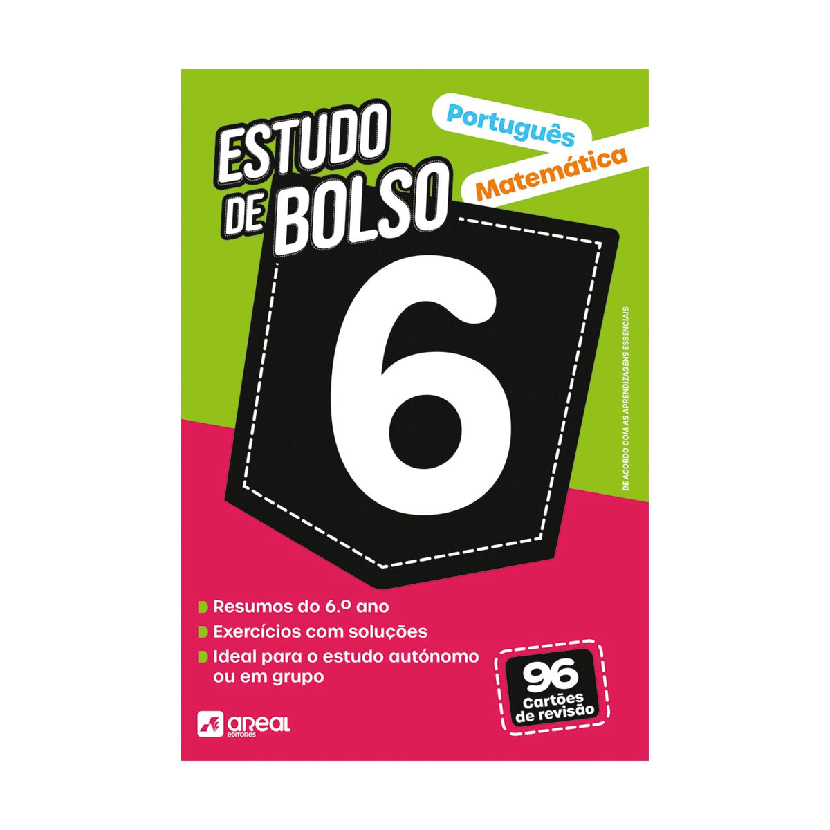 Estudo De Bolso: Português E Matemática - 6.º Ano de Areal Editores