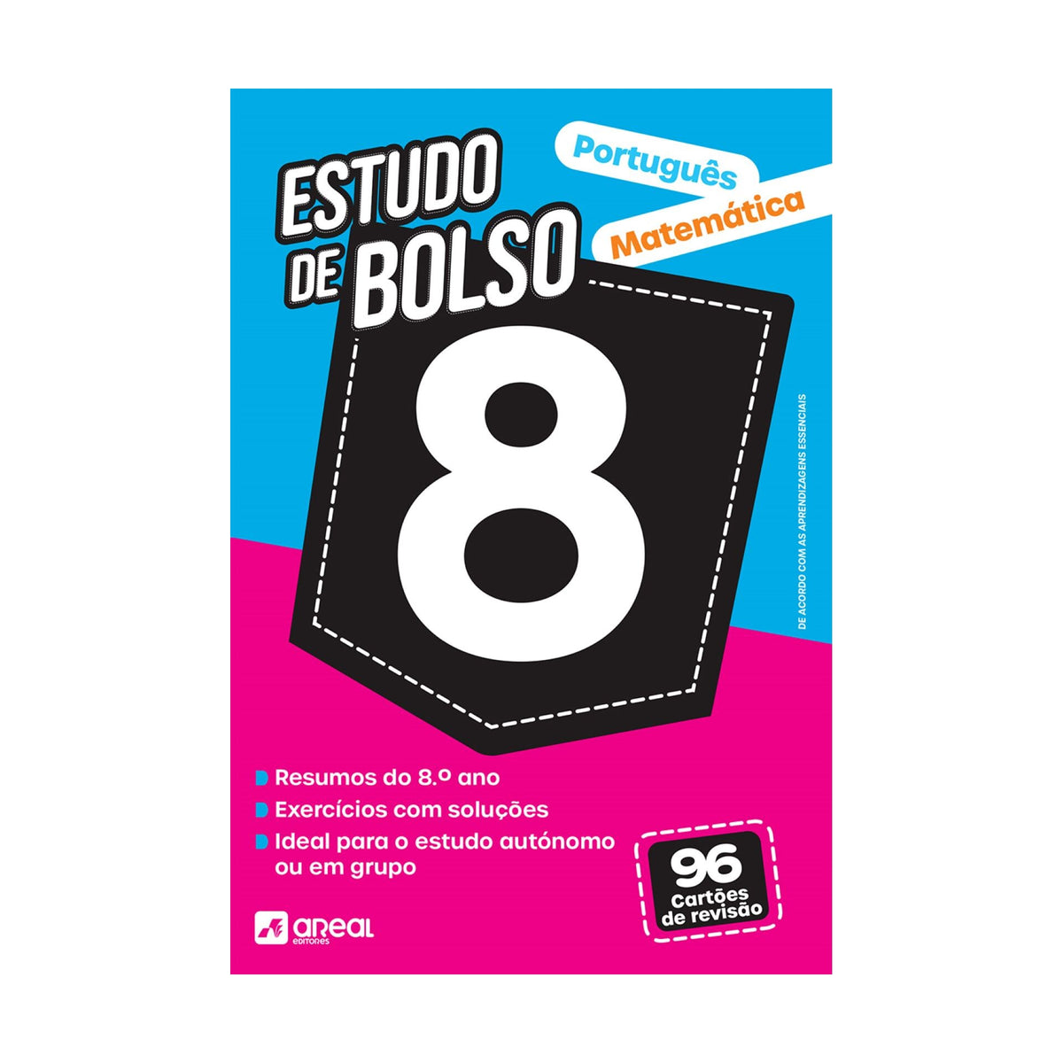 Estudo De Bolso: Português E Matemática - 8.º Ano de Areal Editores