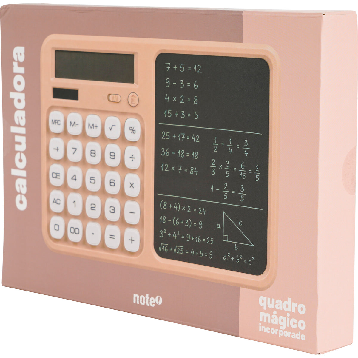 Maq Calc Com Quad Mágico Colorblock Note!