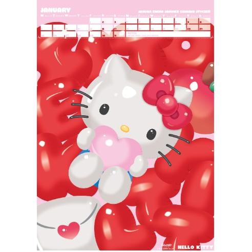 Calendário Parede 2027 A3 - Hello Kitty