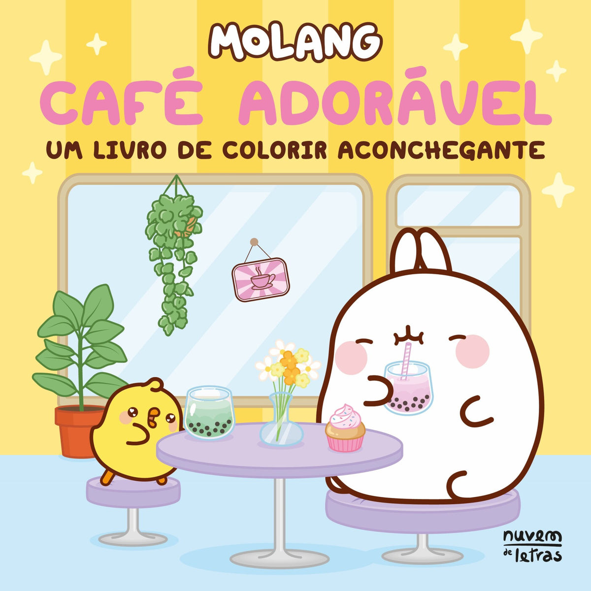 Molang: Café Adorável: Um Livro De Colorir Aconchegante de Molang