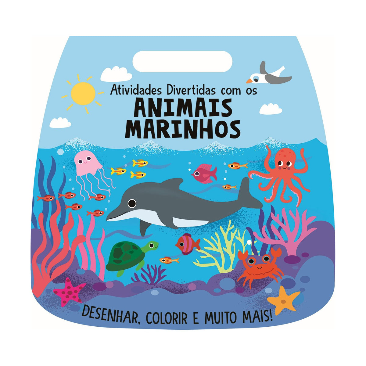 Atividades Divertidas Com Os Animais Marinhos de Stephanie Evans