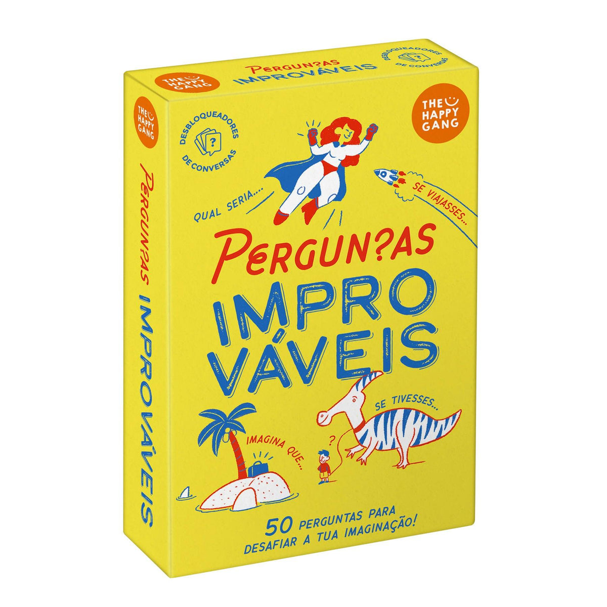 Jogo Cartas - Perguntas Improváveis