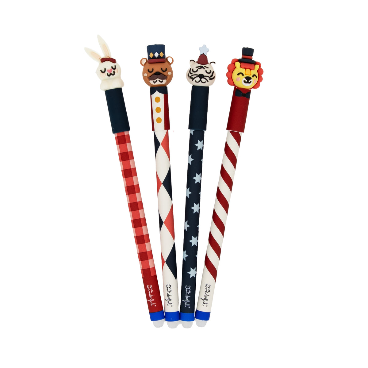 Conjunto 4 Canetas Apagar - Bo-Bo Circus Ii