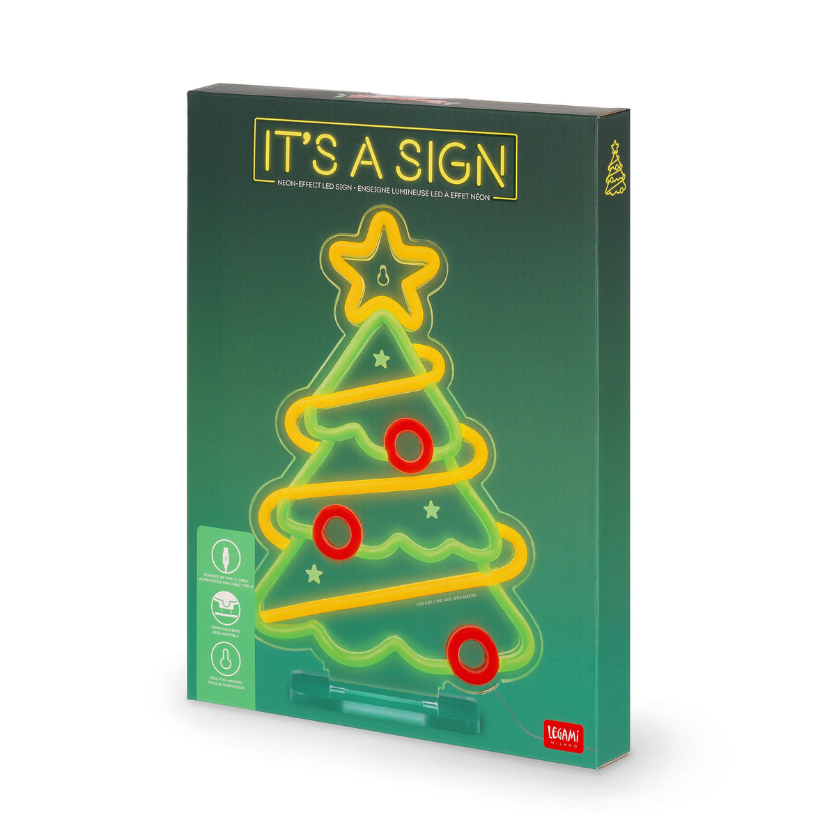 Luz Led Com Efeito Neon -  Xmas Tree