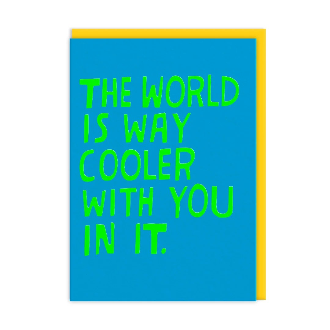 Postal - World Is Way Cooler With You