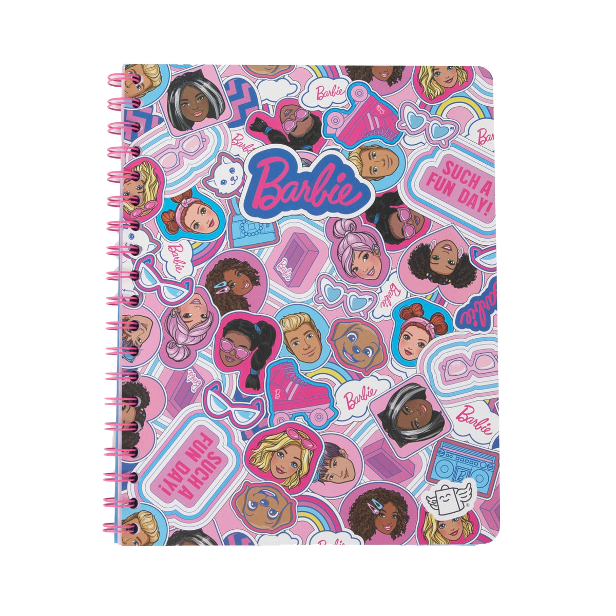 Caderno Formato A5 Espiral - Barbie