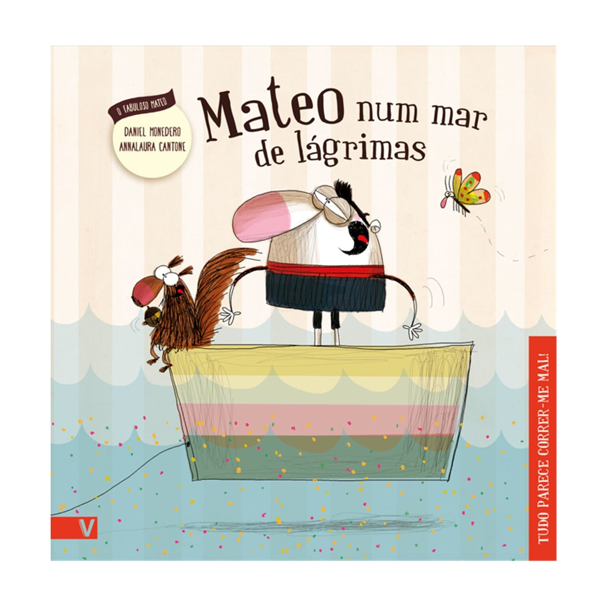 Mateo Num Azul Marinho De Lágrimas de Daniel Monedero