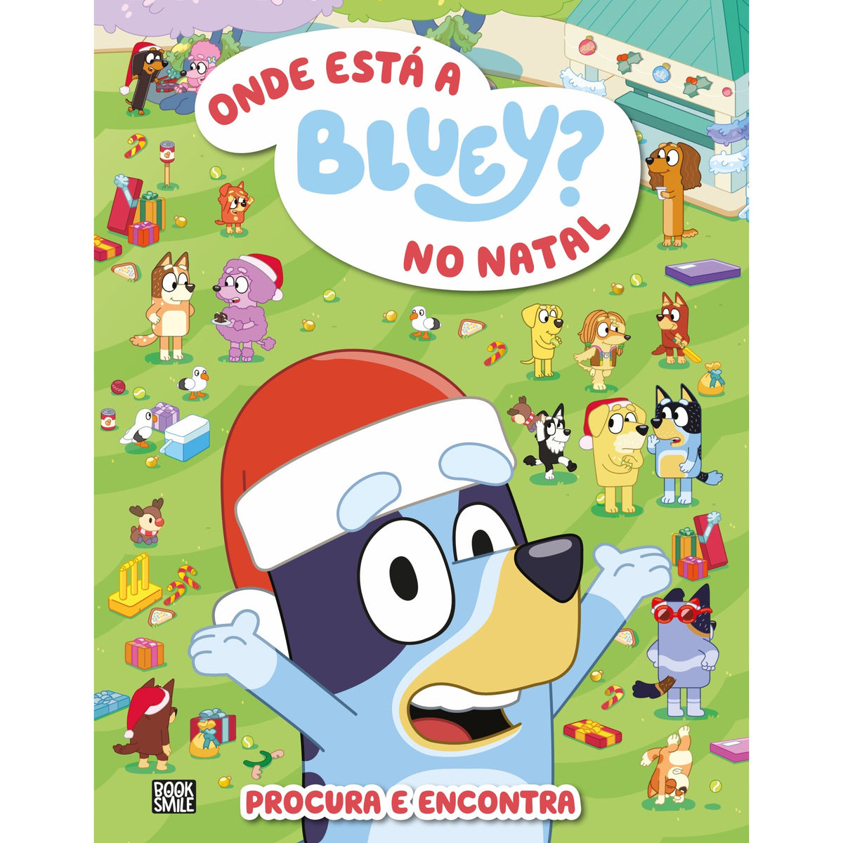 Bluey: Onde Está A Bluey No Natal?: Procura E Encontra de Bluey
