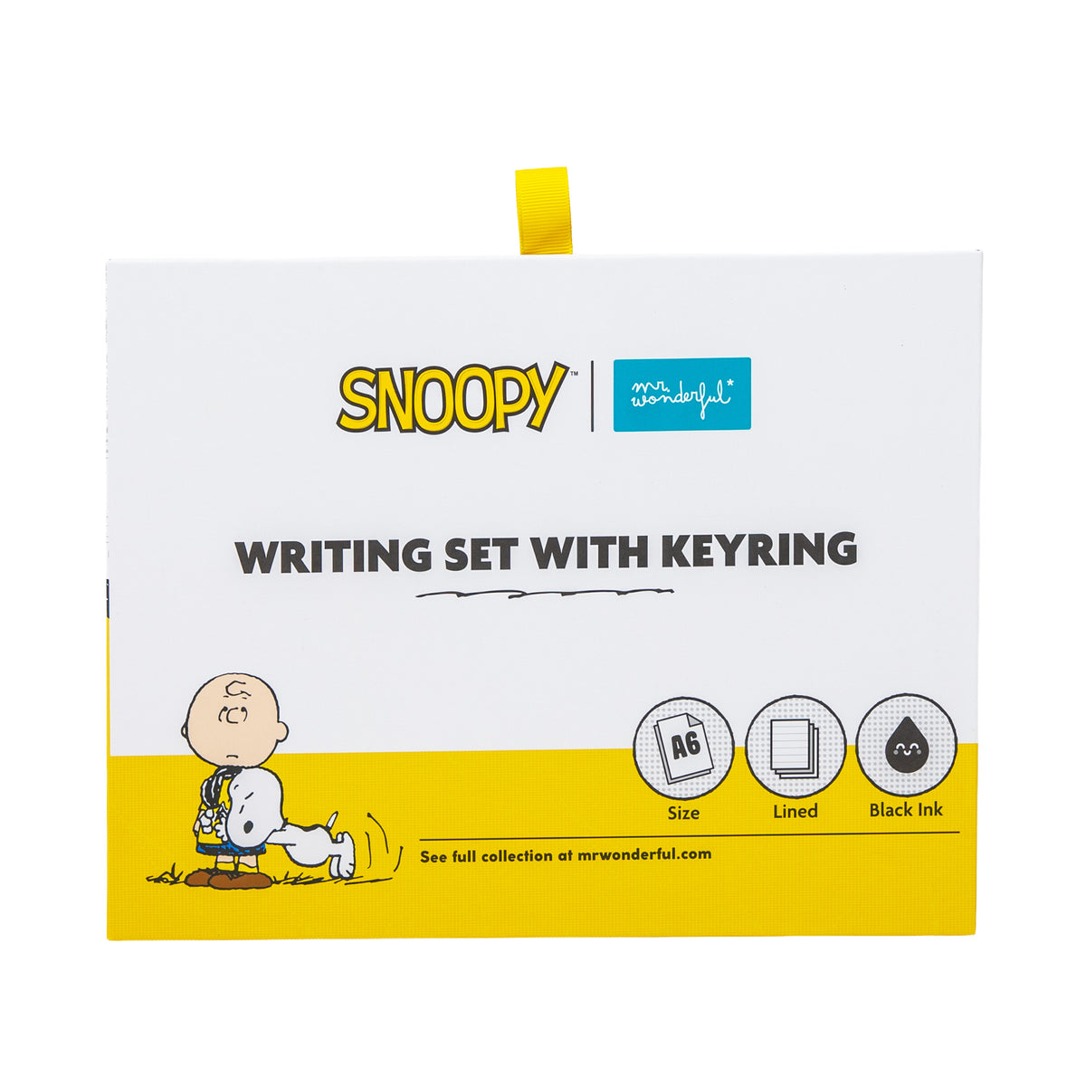 Conjunto Caderno + Bo-Bo + Keychain - Snoopy