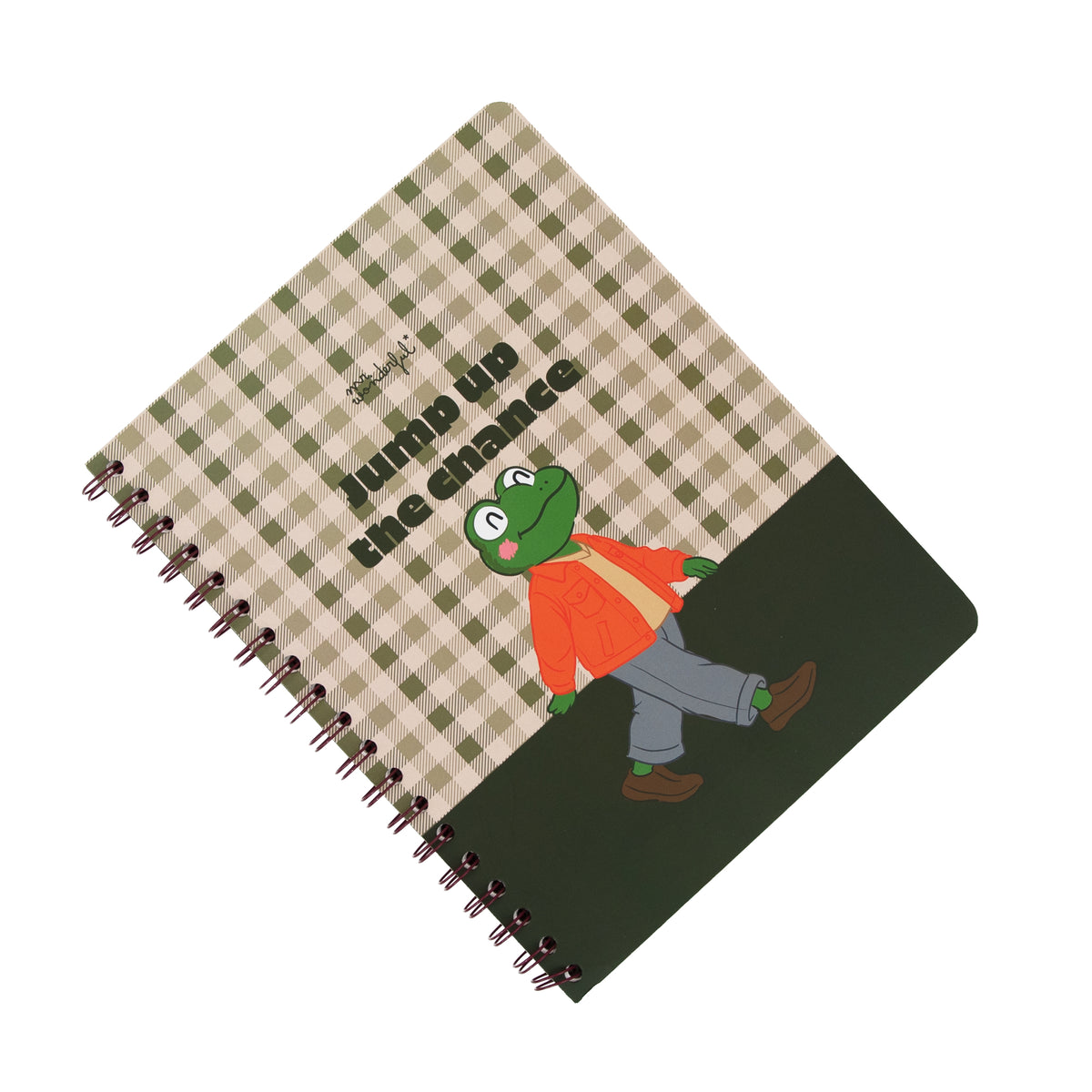 Caderno Formato A5 - Froggy