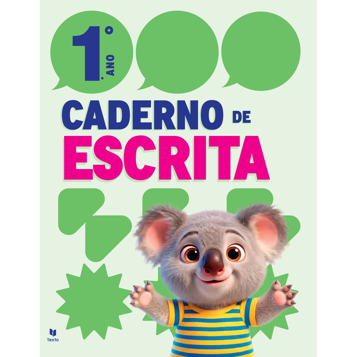 Caderno De Escrita 1.º Ano de Vários