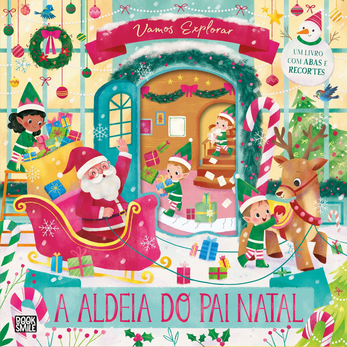 Vamos Explorar: A Aldeia Do Pai Natal de Livro