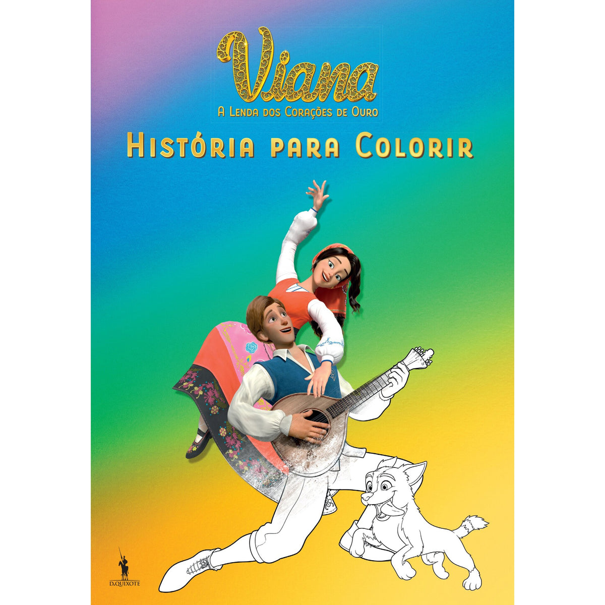 Viana - A Lenda Dos Corações De Ouro - História Para Colorir
 de Watermelon