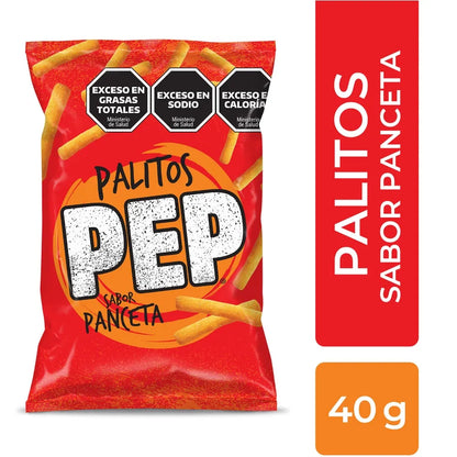 Pep Bacon-Flavored Salty Sticks 40g / 1.41 oz | Argentine Picada Snack