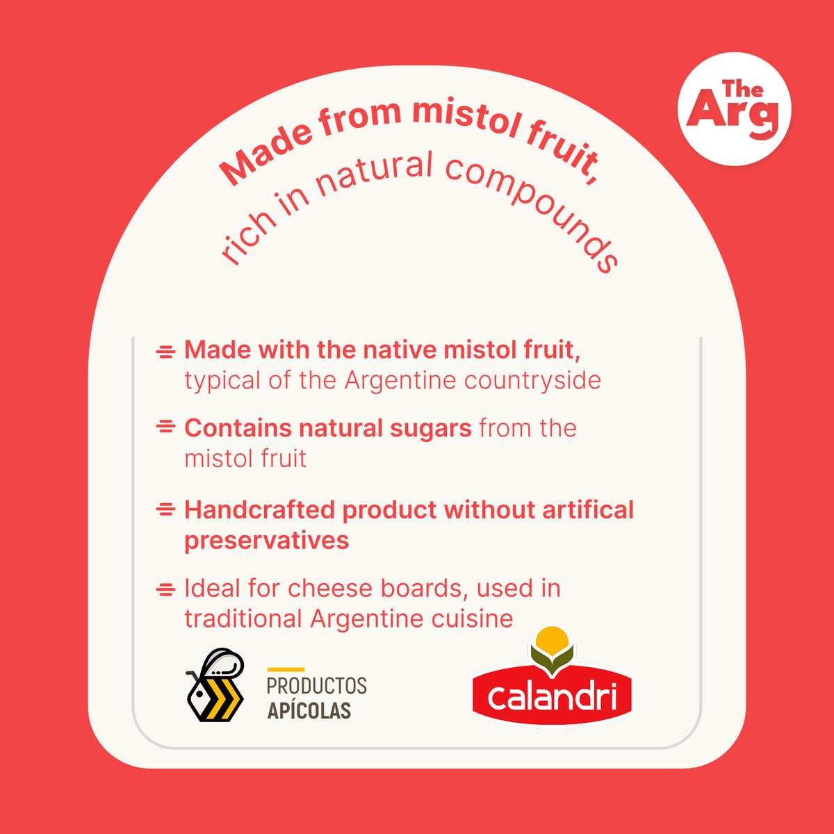 Mistol Syrup by Calandri – Arrope de Mistol 430g / 0.94lb