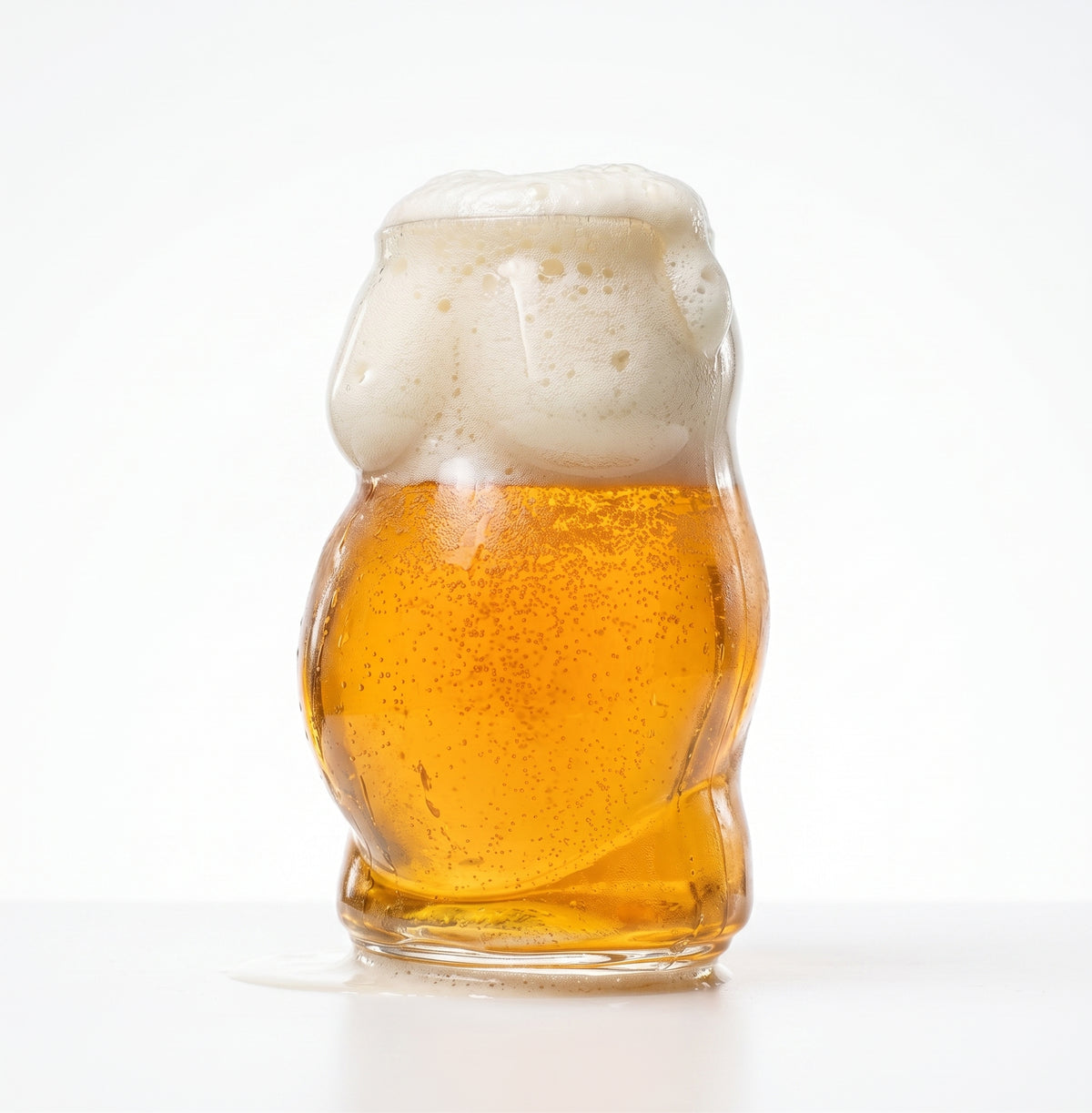Ferchetto Barrigón Beer Glass – 750 ml | Argentine Belly-Shaped Glass
