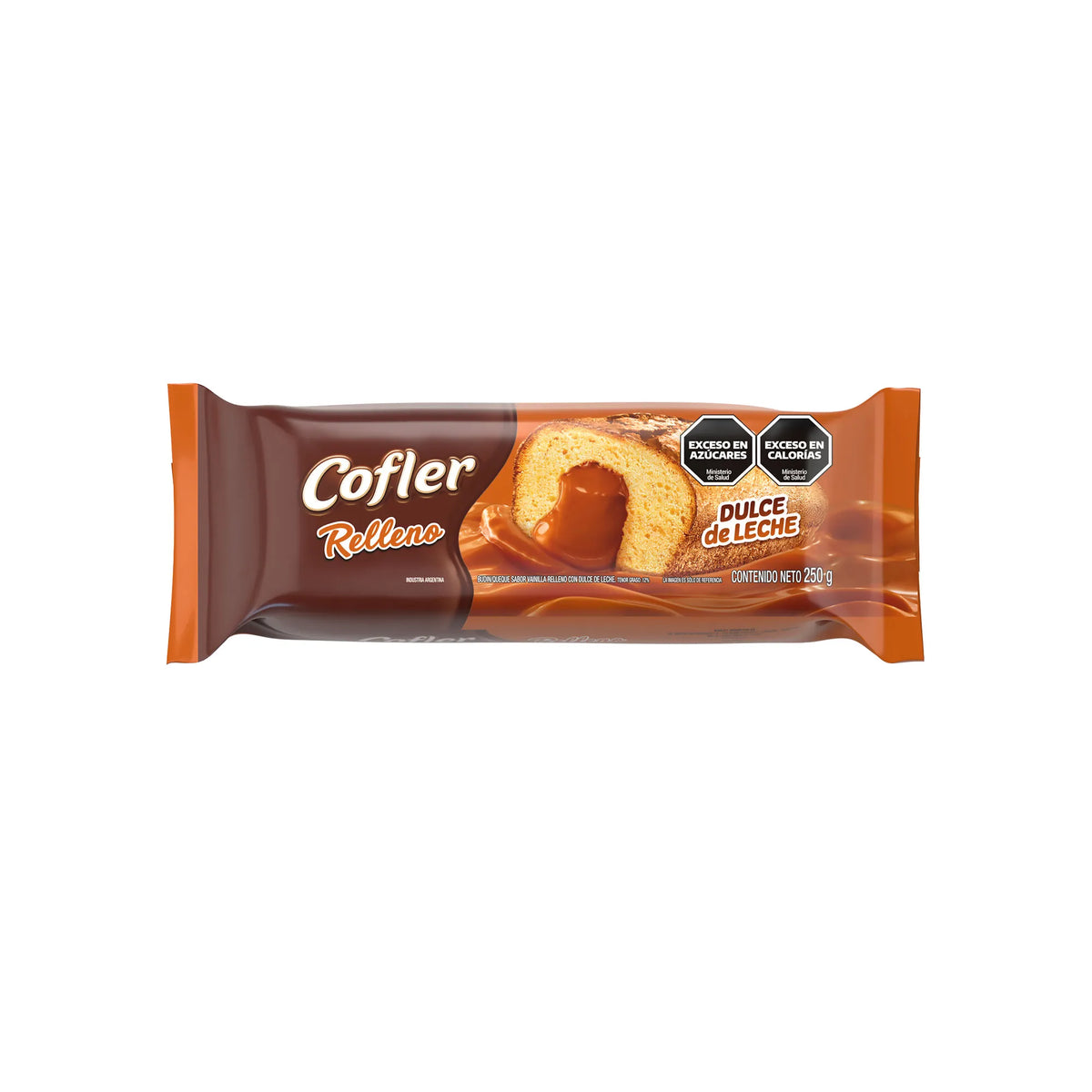 Cofler Pound Cake Filled with Dulce de Leche 250g | Argentine Sweet Cake