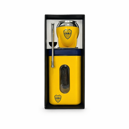 Kit de Mate Pampa Boca Juniors