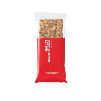 Muecas Apple and Blueberries Cereal Bars Box of 16 Units | 720g / 1.58 lb