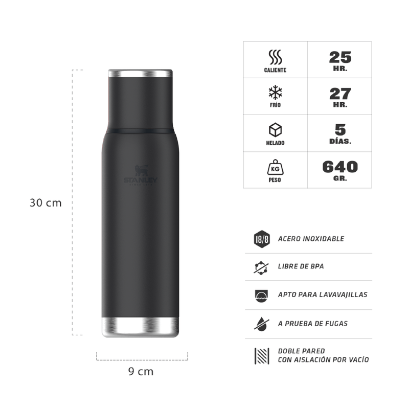 Stanley Adventure TO-GO Thermos 1L (33.8oz) |  Stainless Steel Vacuum Insulated Bottle