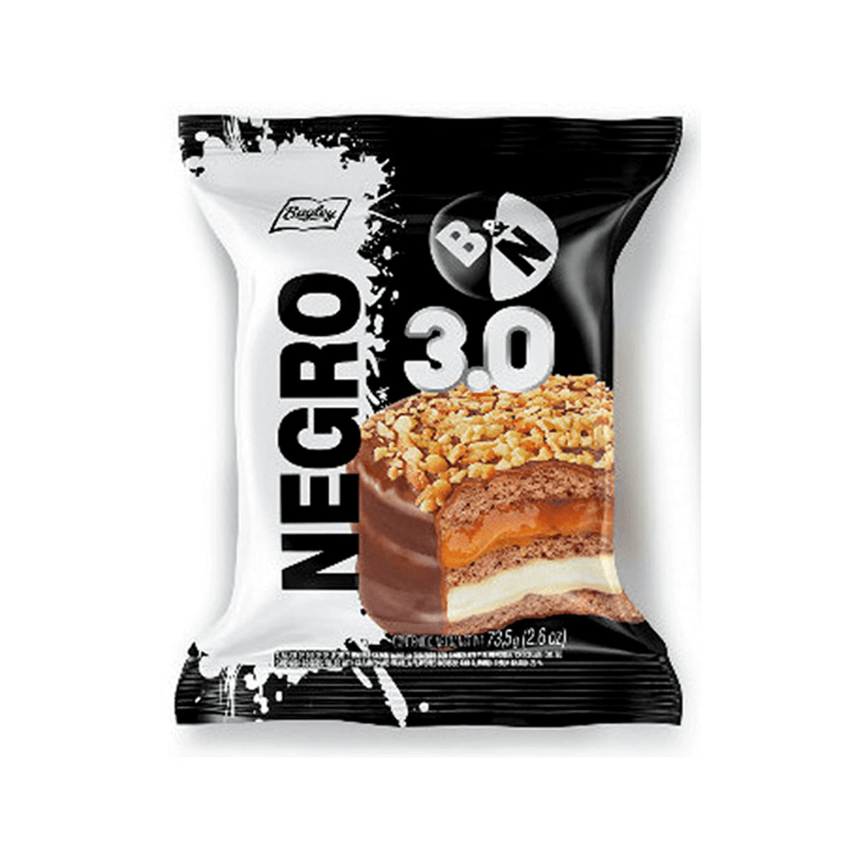 Triple Alfajor Blanco y Negro Milk Chocolate & Vanilla with Dulce de Leche 73.5g / 2.6 oz
