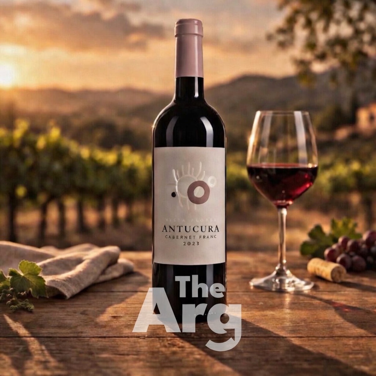 Antucura Cabernet Franc – Uco Valley Mendoza Argentine Red Wine ( 6 Bottles )