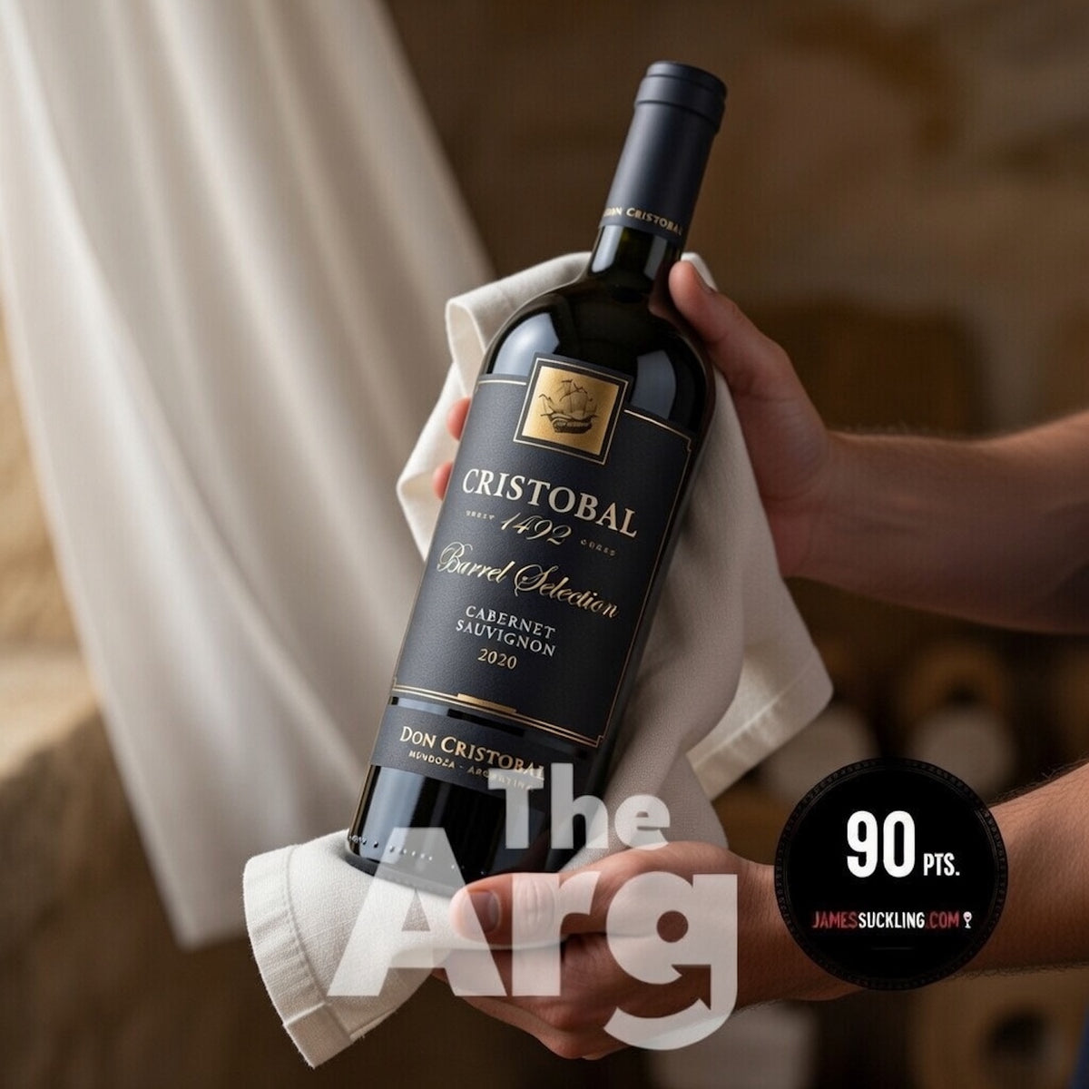 Cristóbal 1492 Barrel Selection Cabernet Sauvignon – Mendoza Red Wine | 750 ml ( 6 Bottles )