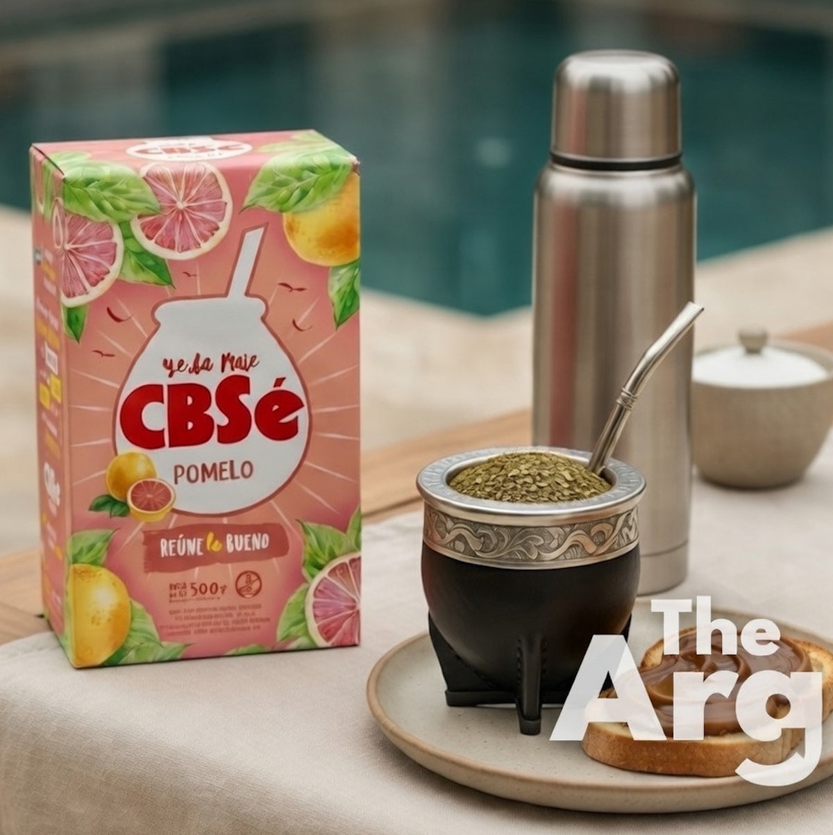 CBSé Yerba Mate Pomelo Grapefruit 500g / 1.1 lb | Flavored Argentine Mate