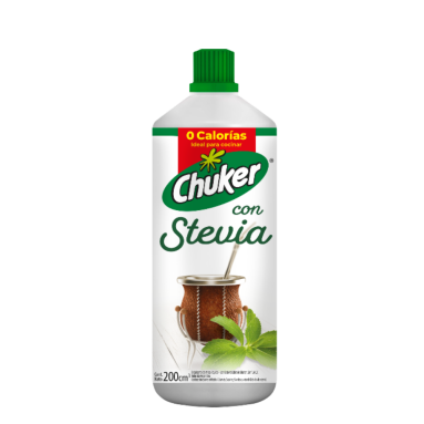 Chuker Zero Calorie Liquid Sweetener with Stevia 200ml / 6.76 oz