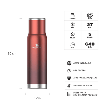 Stanley Adventure TO-GO Thermos 1L (33.8oz) |  Stainless Steel Vacuum Insulated Bottle