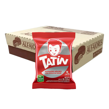 Alfajor Tatín Milk Chocolate with Dulce de Leche 33g/1.1 oz (Box of 56u.)