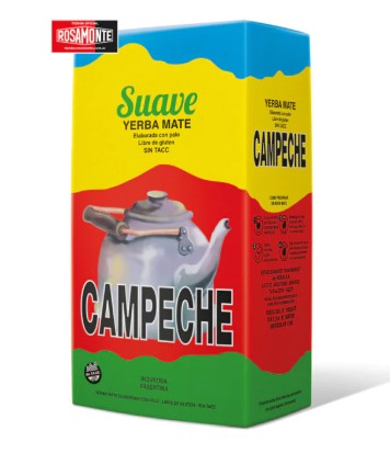 Campeche Yerba Mate Suave 1kg / 2.2 lb | Naturally Aged Mild Yerba Mate