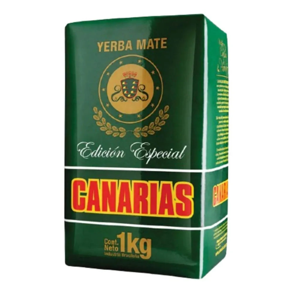 Canarias Yerba Mate Special Selection 1kg (2.2 lb) | Premium Uruguayan Sin Palo Yerba Mate