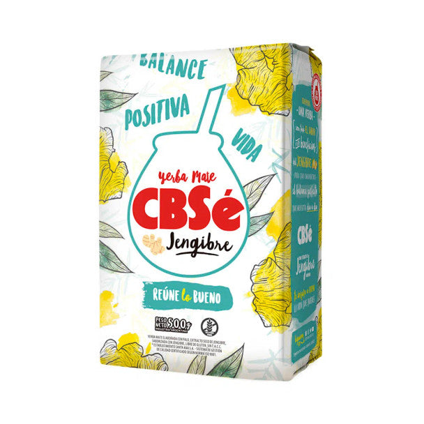 CBSé Yerba Mate Ginger 500g / 1.1 lb | Flavored Argentine Mate